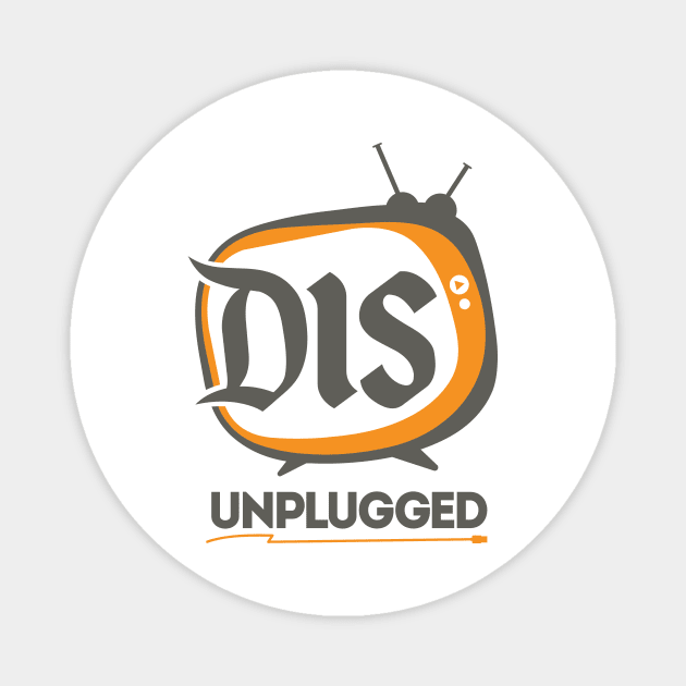 DIS Unplugged Pocket Logo Magnet by TheDIS